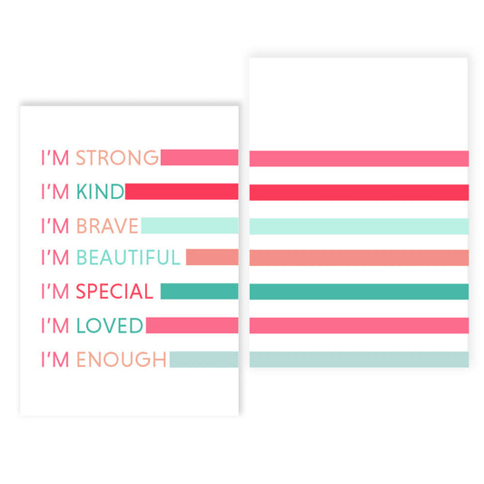Daily Affirmations Poster Duo