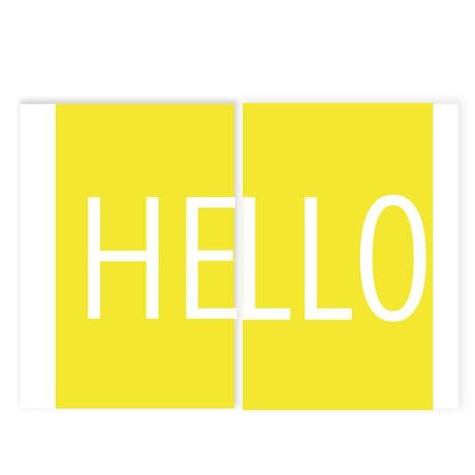 Hello - Poster Duo