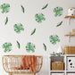 Tropical Leaves Wall Sticker Set